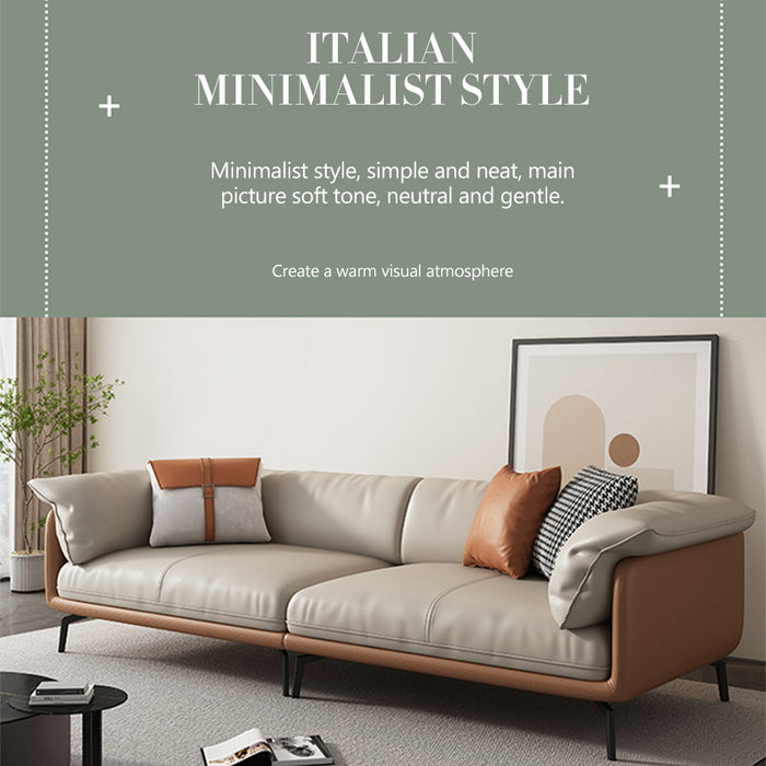 【Furniture】Italian Nappa Leather Sofa