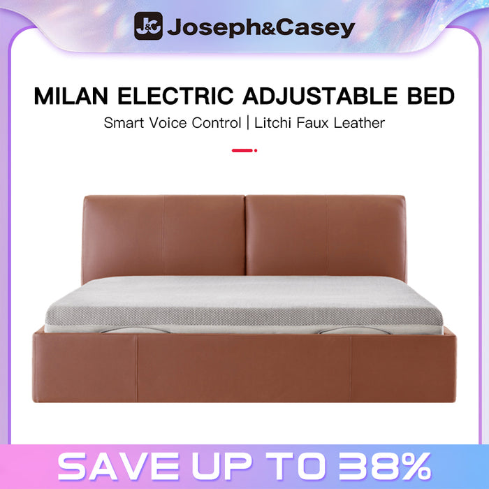 XIAOMI 8H MILAN SMART ELECTRIC ADJUSTABLE BED with Xiaomi 8H Memory Foam Mattress
