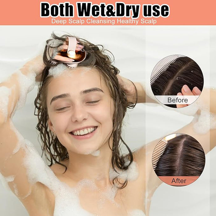 Electric Scalp Massager Hair Growth Portable Rechargeable Head