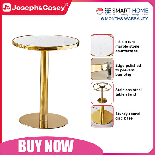 80cm Marble Coffee Table freeshipping - JOSEPH&CASEY