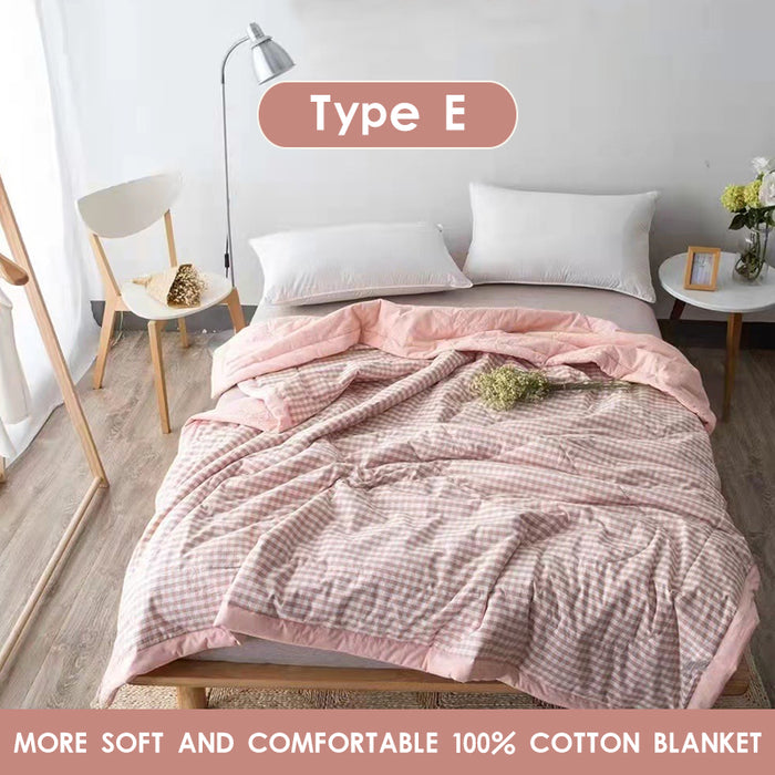 Japan Style / Thick comfort Blanket / Air Condition Blanket / Comforters / bedding / Quilt