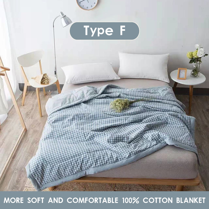 Japan Style / Thick comfort Blanket / Air Condition Blanket / Comforters / bedding / Quilt