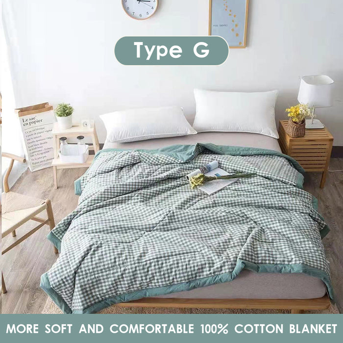 Japan Style / Thick comfort Blanket / Air Condition Blanket / Comforters / bedding / Quilt