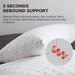 1350g weight pillow freeshipping - JOSEPH&CASEY